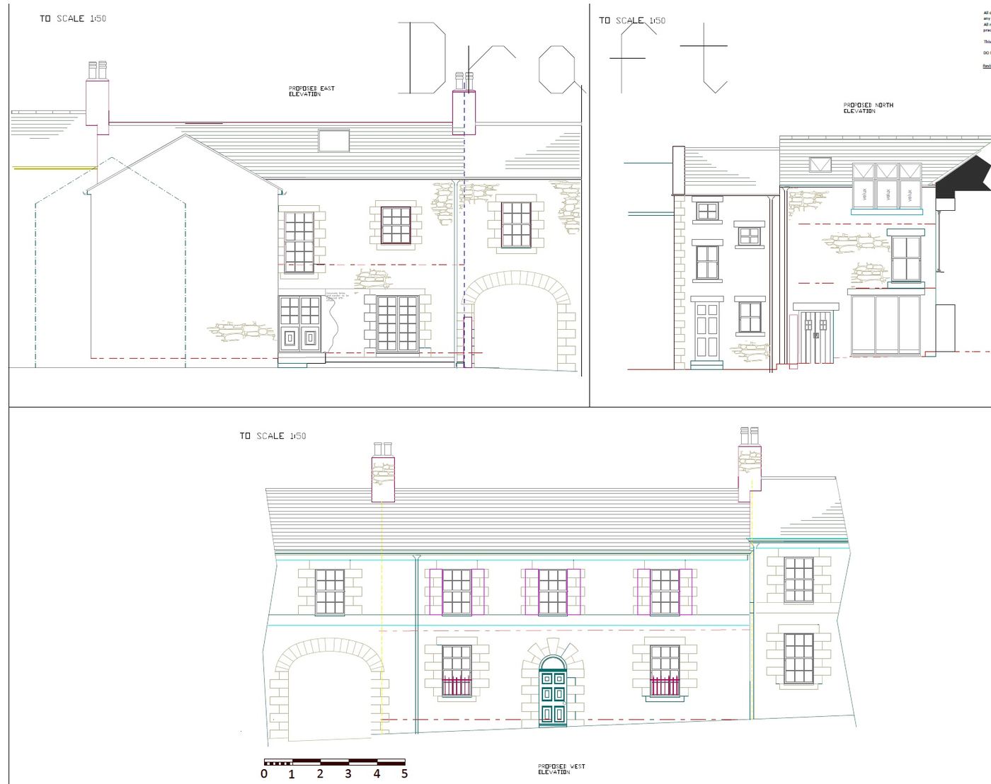 CAD elevations