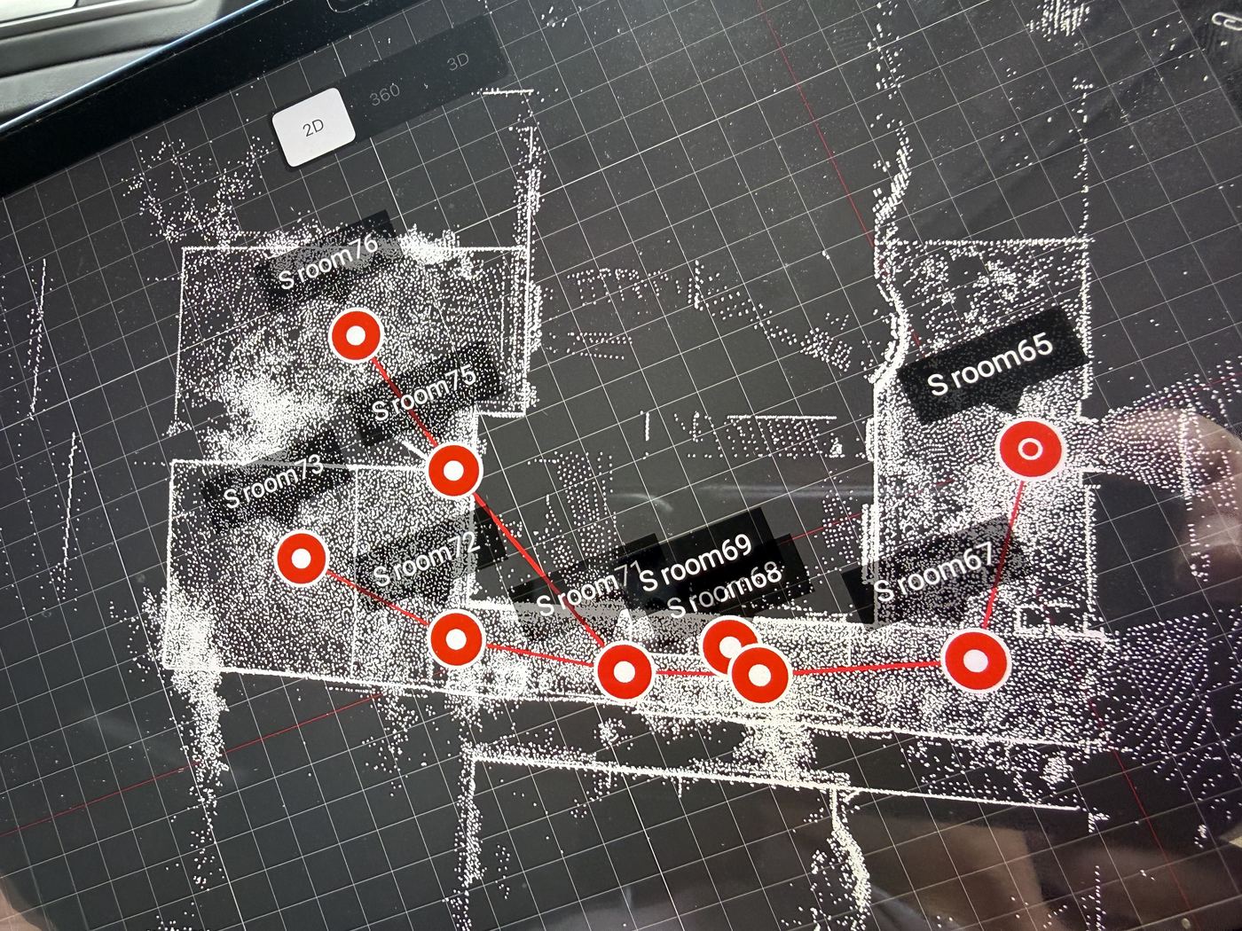LiDAR point-cloud scan